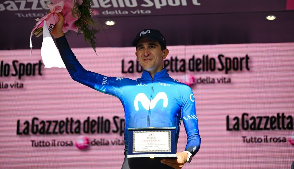 Pelayo Sánchez gana en el Giro de Italia